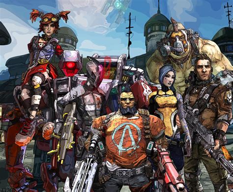 Characters in Borderlands 2: Vault Hunters .